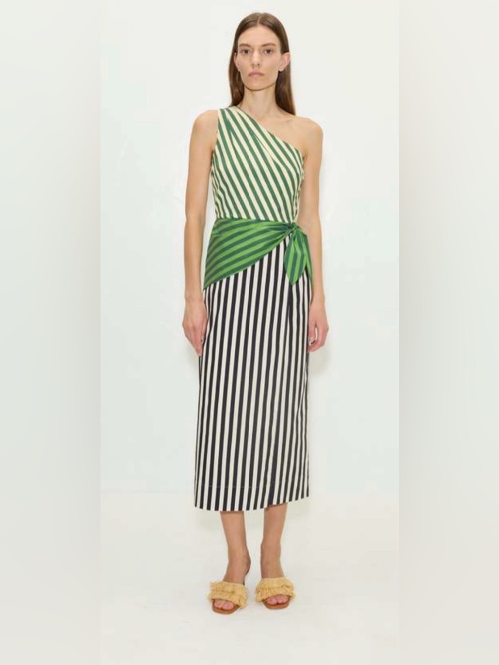 SIMONMILLER Belem Poplin Midi Dress - Picture 3 of 6